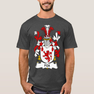 Fox coat Arms Family Crest T-shirt