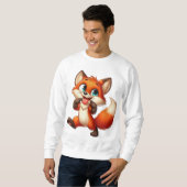 Fox Columbus Day Shirt met lange mouwen (Voorkant volledig)
