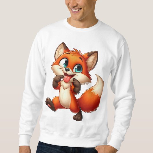 Fox Columbus Day Shirt met lange mouwen (Voorkant)