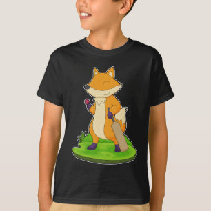 Fox Cricket bat T-shirt