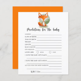 Fox cub - baby voorspellingen en advies