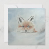 Fox cub flat card (Voorkant)