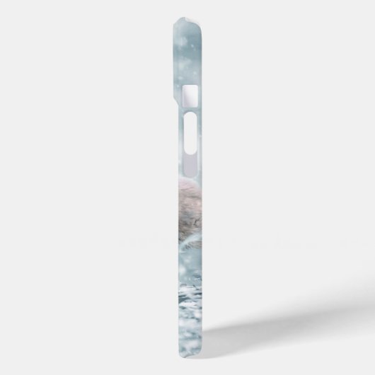 Fox Cub in de sneeuw Case-Mate iPhone Case (Achterkant / Links)