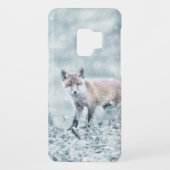 Fox Cub in de sneeuw Case-Mate Samsung Galaxy Hoesje (Achterkant)