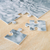 Fox Cub in de sneeuw Legpuzzel (Zijkant)