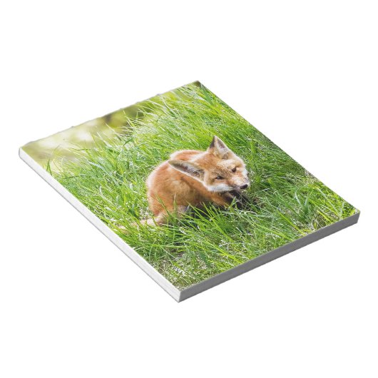 Fox Cub Notitieblok (Schuin)