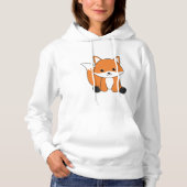 Fox Cute Forest Animal Foxes Red Fox Hoodie (Voorkant)