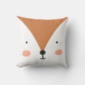 Fox Cute Green nursery Baby Room Kussen (Voorkant)