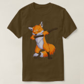 Fox Dabbing Fox Funny Animal Foxes Lover Boys Girl T-shirt (Design voorkant)