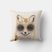 Fox Daisy Zonnebril Woodland kwekerij Kussen (Achterkant)