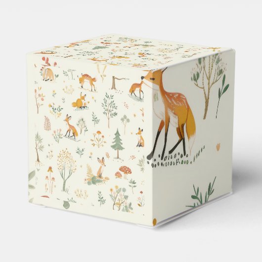 "Fox Delight Cadeaubox" Bedankdoosjes (Achterkant)