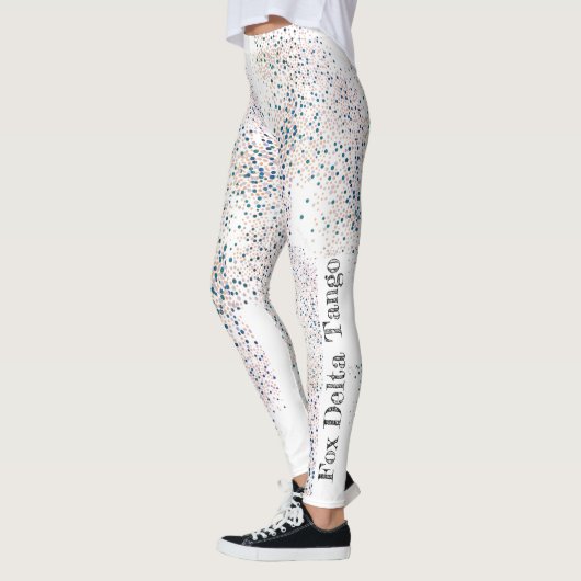 Fox Delta Tango Leggings met leuke polka dots FDT (Links)