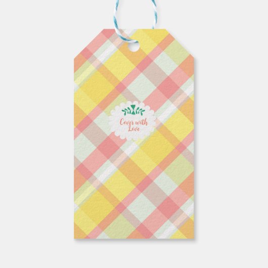 Fox Design Gift Label Cadeaulabel (Achterkant)