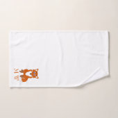Fox Design met monogram Bad Handdoek (Handdoek)
