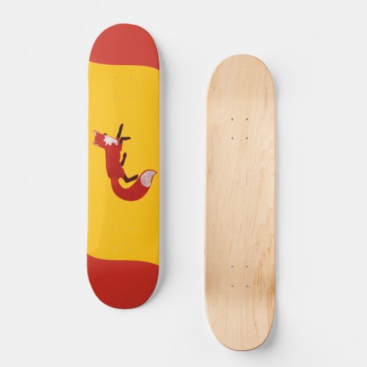Fox Design Skateboard (Voorkant)