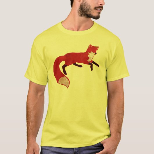 Fox  design T-Shirt (Voorkant)