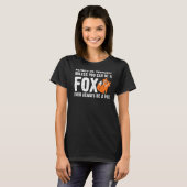 Fox-Design voor mannen Foxes Dierlijk wild T-shirt (Voorkant volledig)