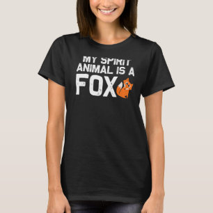 Fox-Design voor mannen Foxes Dierlijk wild T-shirt