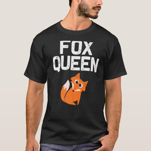 Fox-Design voor vrouwen - Mestkoeien - Dierlijk wi T-shirt (Voorkant)