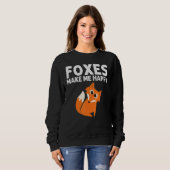 Fox Designs For Men Women Foxes Animal  Wildlife Trui (Voorkant volledig)
