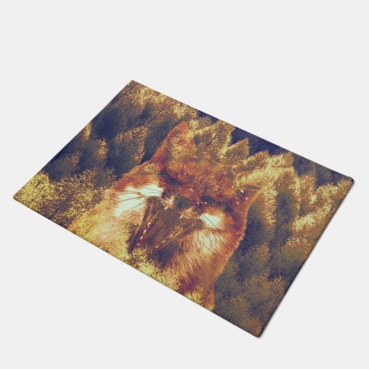 Fox-deur van deur deurmat (Schuin)