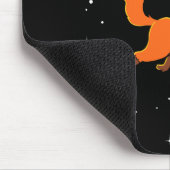 Fox-dieren in de ruimte muismat (Hoek)