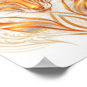 Fox Dierenportret Natuur Wildlife Painting Poster (Hoek)