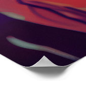 Fox Dierenportret Schilderij Wildlife Outdoors Art Poster (Hoek)