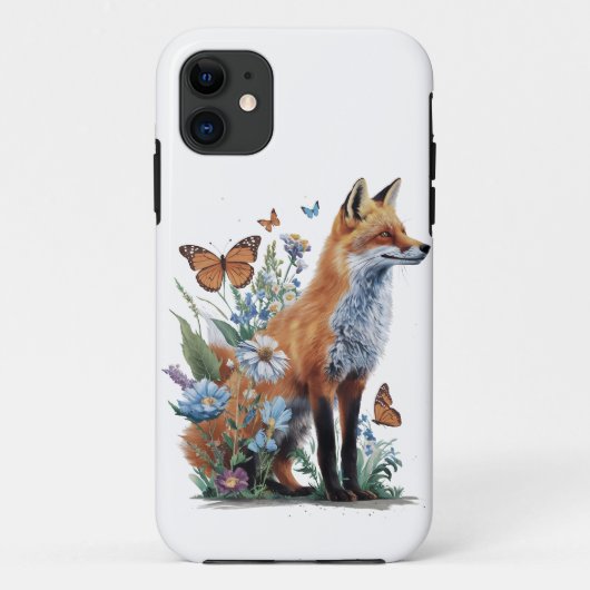 Fox Dierenvrienden Forest Case-Mate iPhone Case (Achterkant)