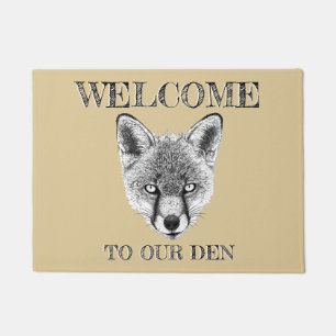 Fox Doormat "Welkom in onze wijk" Deurmat