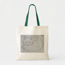 Fox Dot to Dot Canvas tas