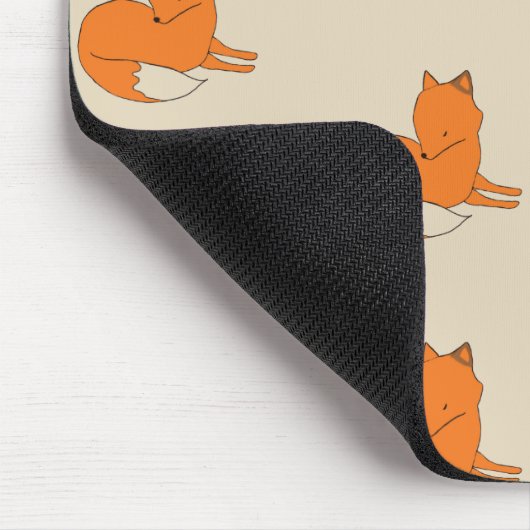 Fox Drawing Mousepad Muismat (Hoek)