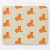 Fox Drawing Mousepad Muismat (Voorkant)