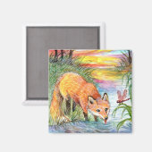 Fox Drink bij Riverside Magneet (Voorkant / Achterkant)