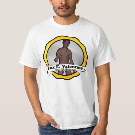 Fox E Valentijn — Afsluiting van het Shirt van goe (Voorkant)