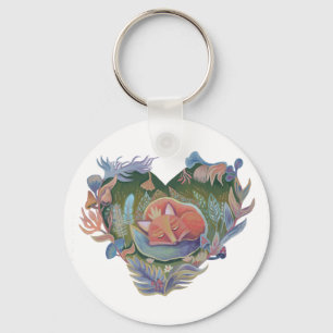fox earth day sleutelhanger