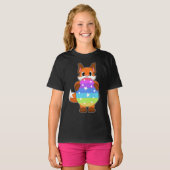 Fox Easter Egg T-shirt (Voorkant volledig)