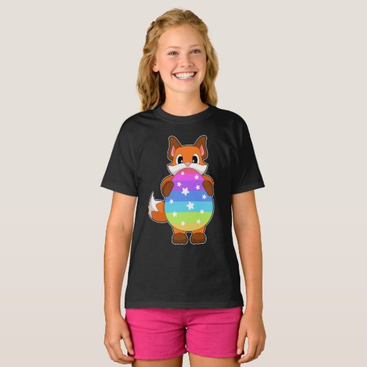 Fox Easter Egg T-shirt (Voorkant volledig)