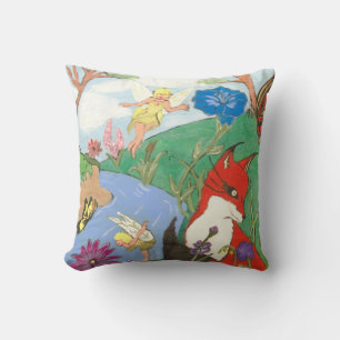 Fox en de piloot van Fairy Kussen
