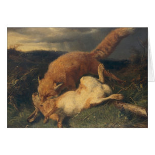 Fox en Hare, 1866