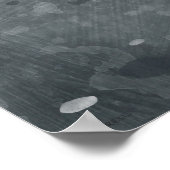 Fox en het bos poster (Hoek)