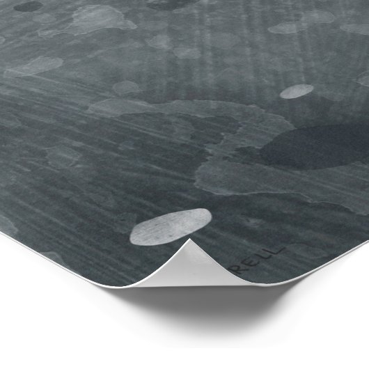 Fox en het bos poster (Hoek)