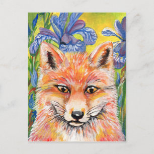 Fox en Irissen Briefkaart