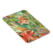 Fox en kleine konijn magneet (Rechterzijde)