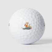 Fox en konijn golfballen (Voorkant)