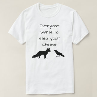 Fox en rij t-shirt