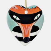 Fox en Robbers door PaperTree Keramisch Ornament (Rechts)