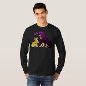 Fox en Rottweiler T-shirt (Voorkant volledig)