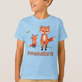 Fox en Son T-shirt (Voorkant)