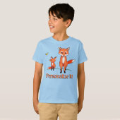 Fox en Son T-shirt (Voorkant volledig)